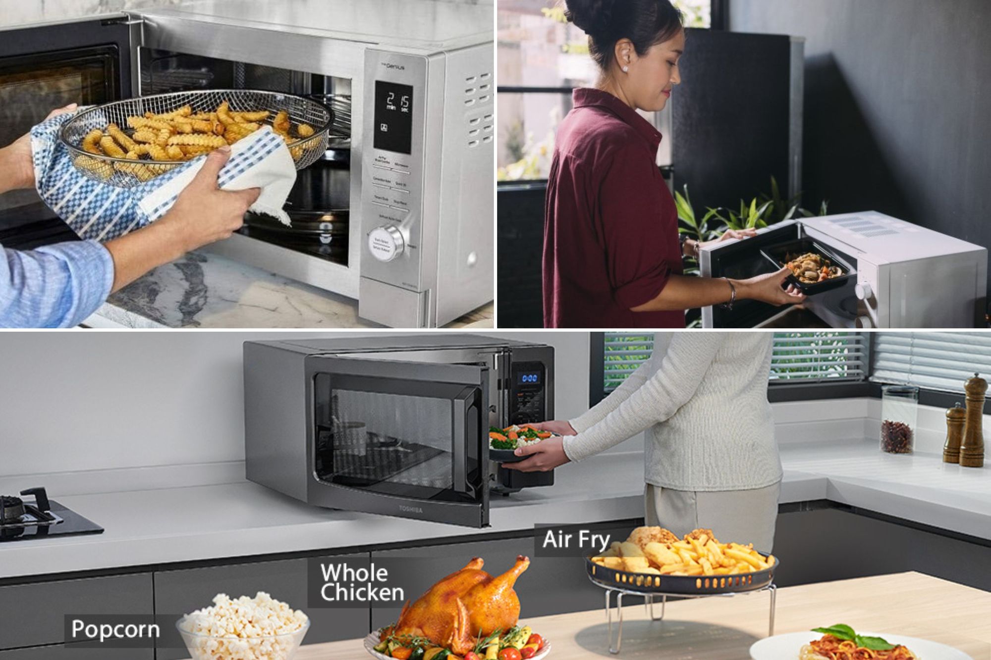 Find 4 Perfect Microwave Air Fryer Combo for Your Home